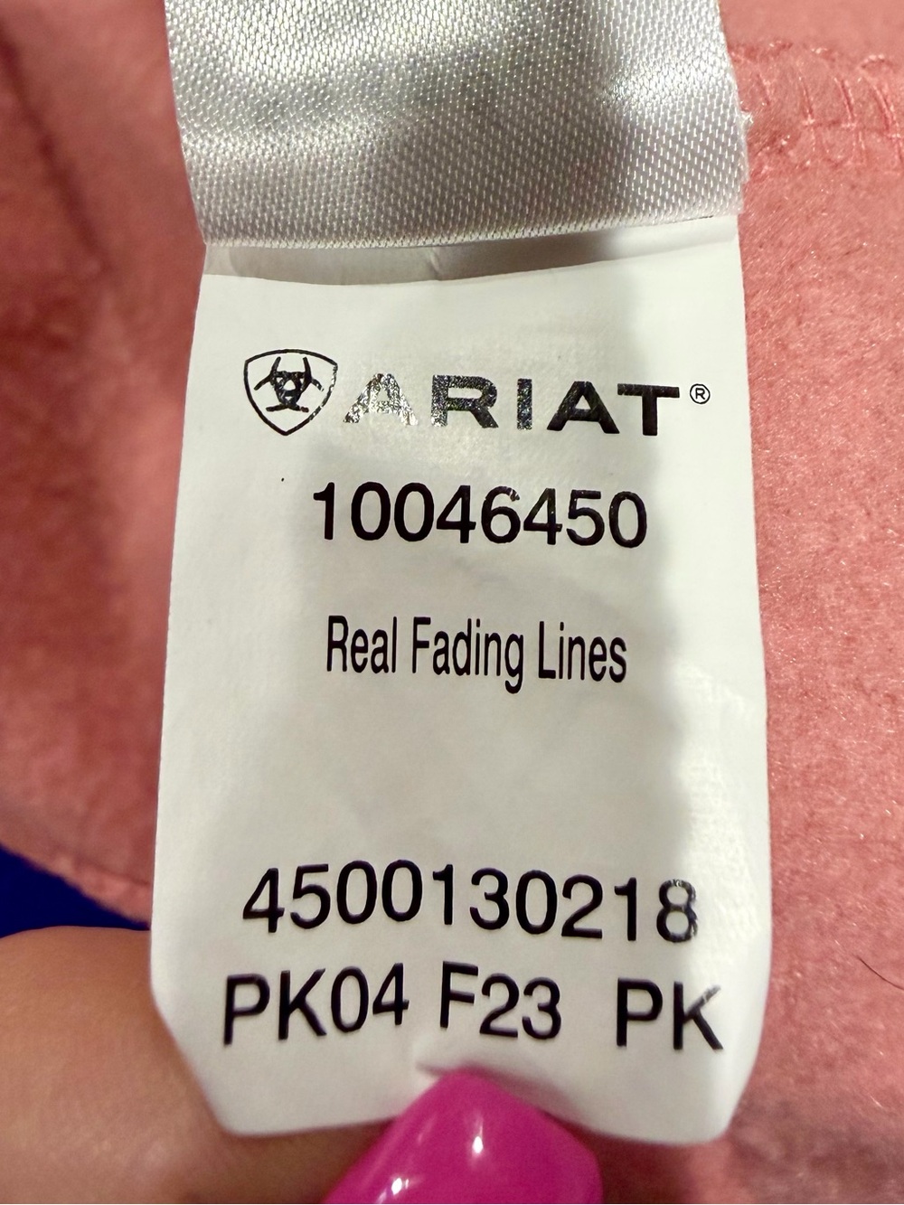 ARIAT REAL Fading Lines Rose Hoodie Sz L - Picture 9 of 16